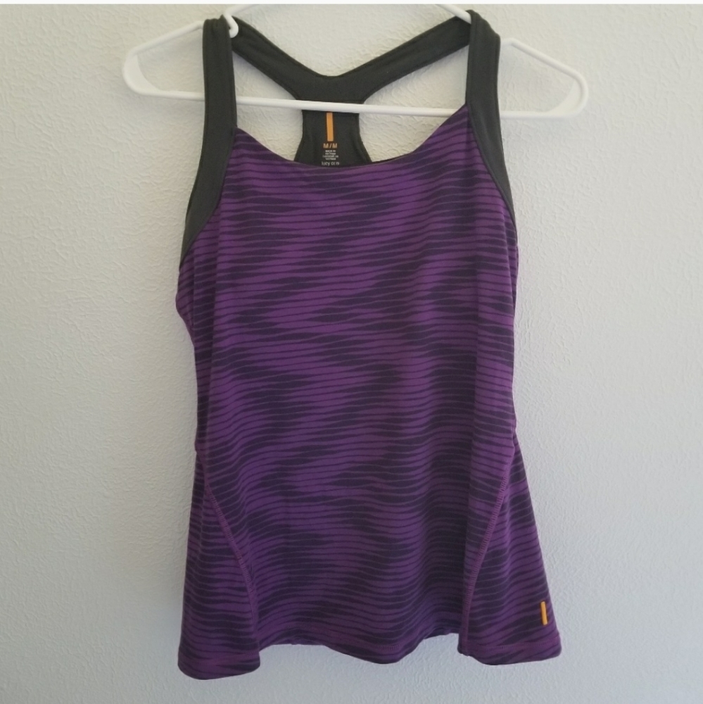 Lucy Women's Strappy Athletic Tank Top Size Medium